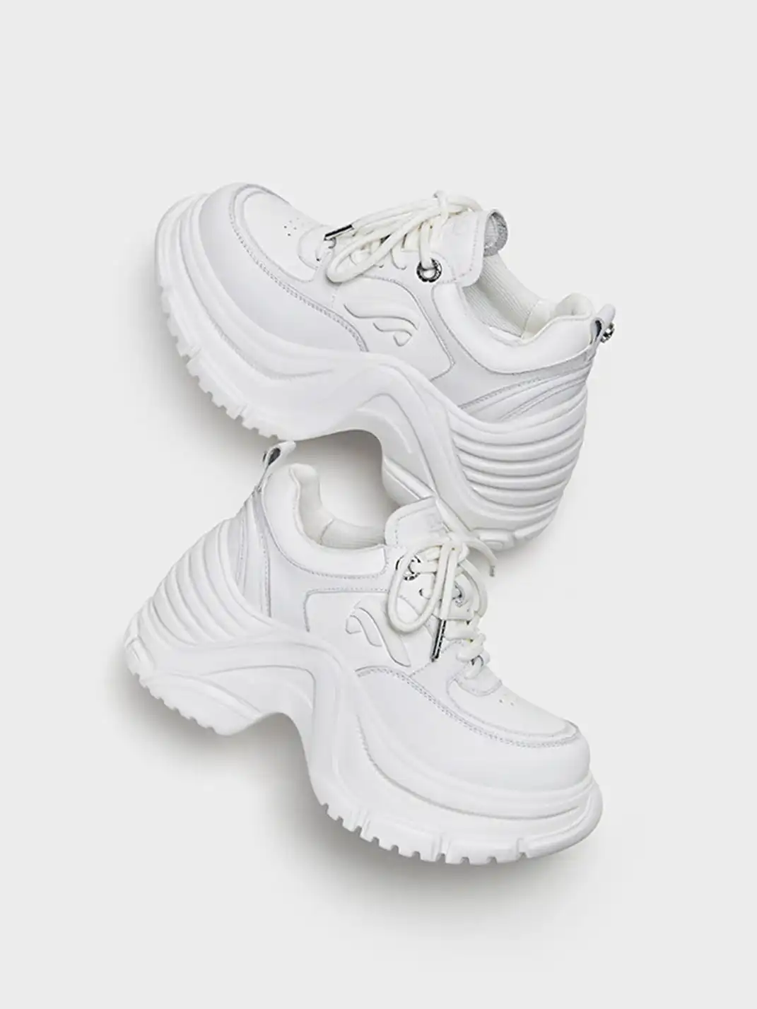 FYSPR | Sculpted Wave Sole Chunky Dad Shoes