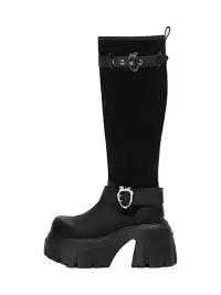 FYSPR | Zippered Belt Buckle Riding Boots