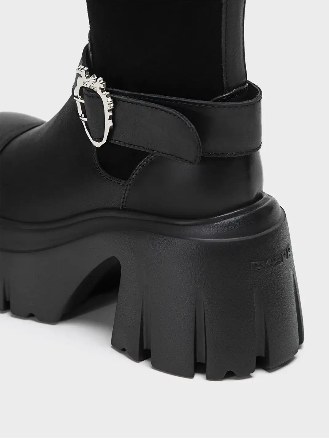 FYSPR | Zippered Belt Buckle Riding Boots