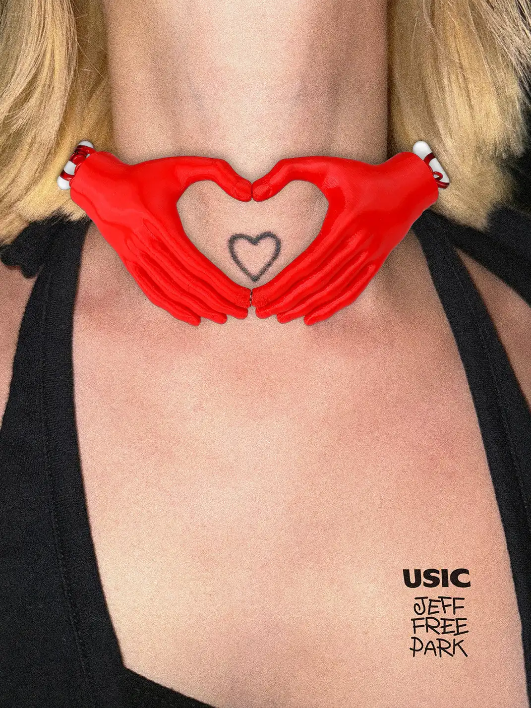 USIC | Magnetic Heart-Shaped Creative Necklace