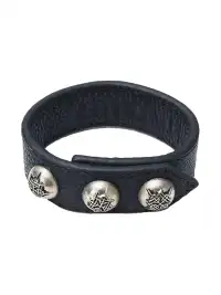 DETW | Cowhide Leather And Metal Bracelet