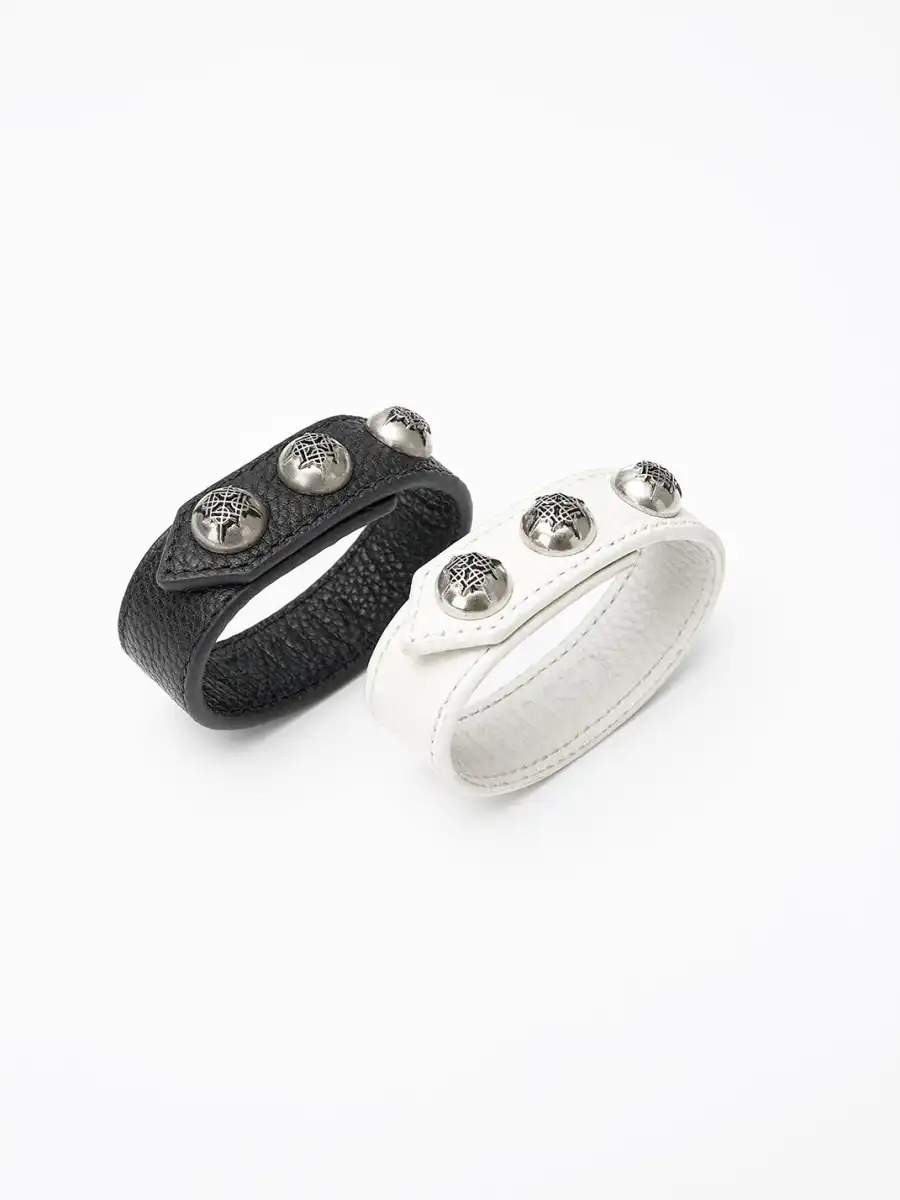 DETW | Cowhide Leather And Metal Bracelet - 4