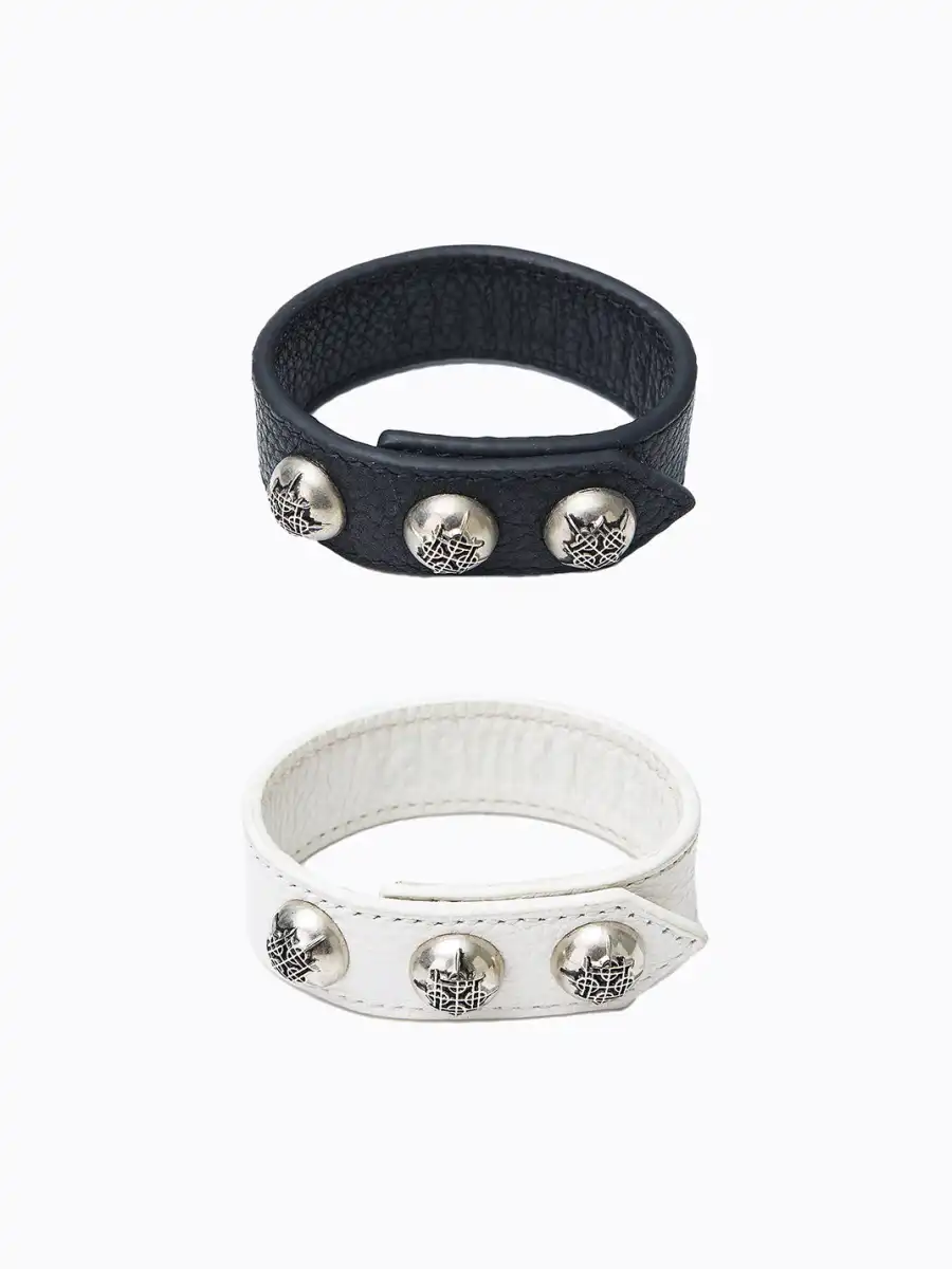DETW | Cowhide Leather And Metal Bracelet - 3