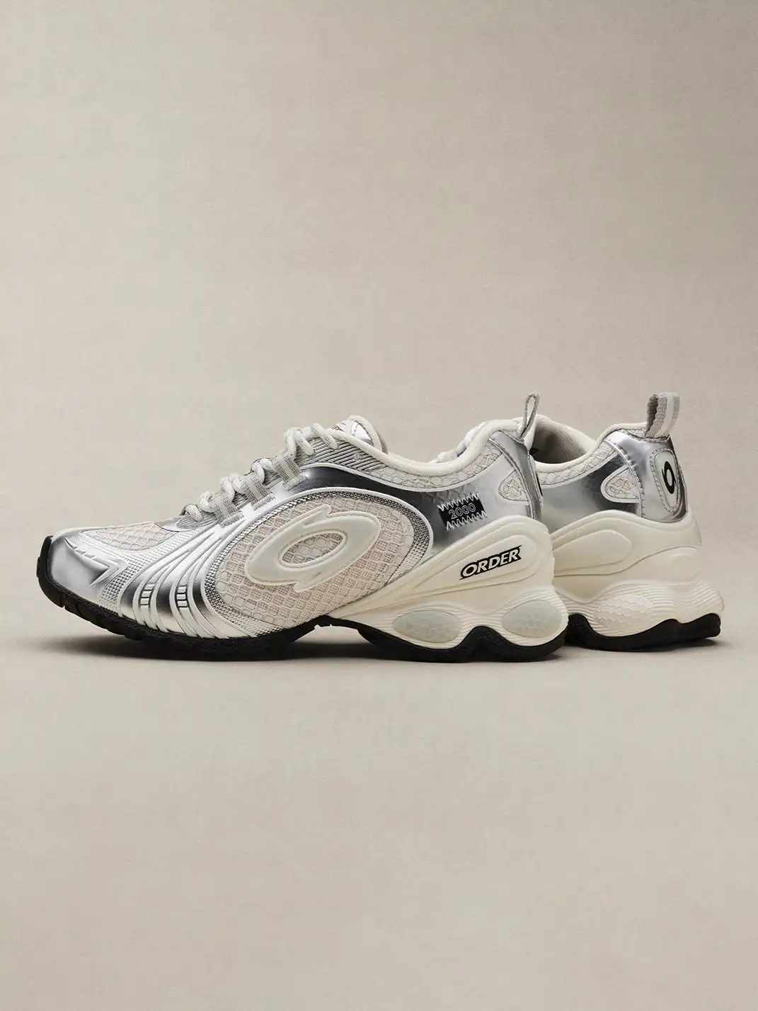 OLDORDER | Turbo GT Glacier White Dad Shoes