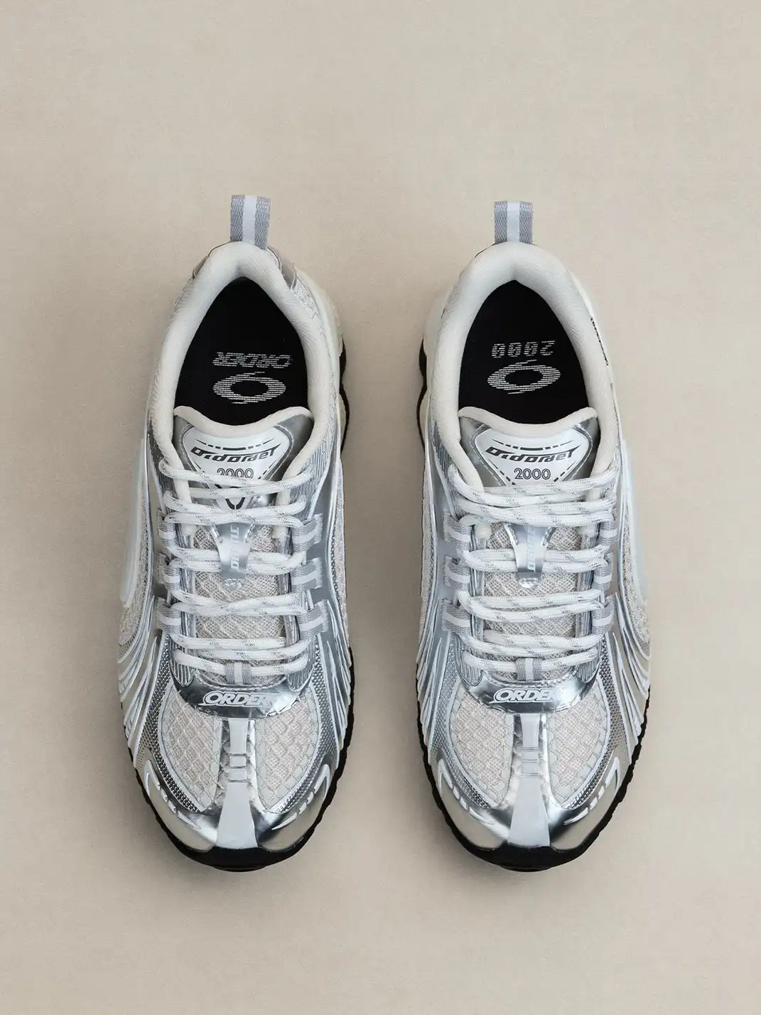 OLDORDER | Turbo GT Glacier White Dad Shoes