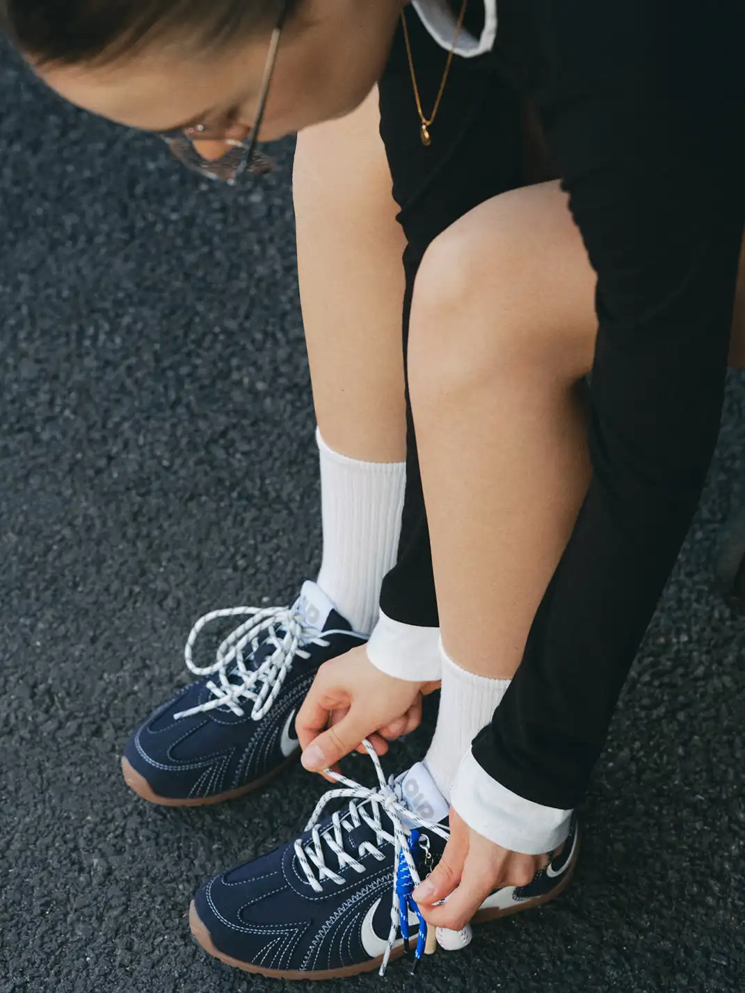 OLDORDER | Blue Hour Navy Blue German Training Shoes