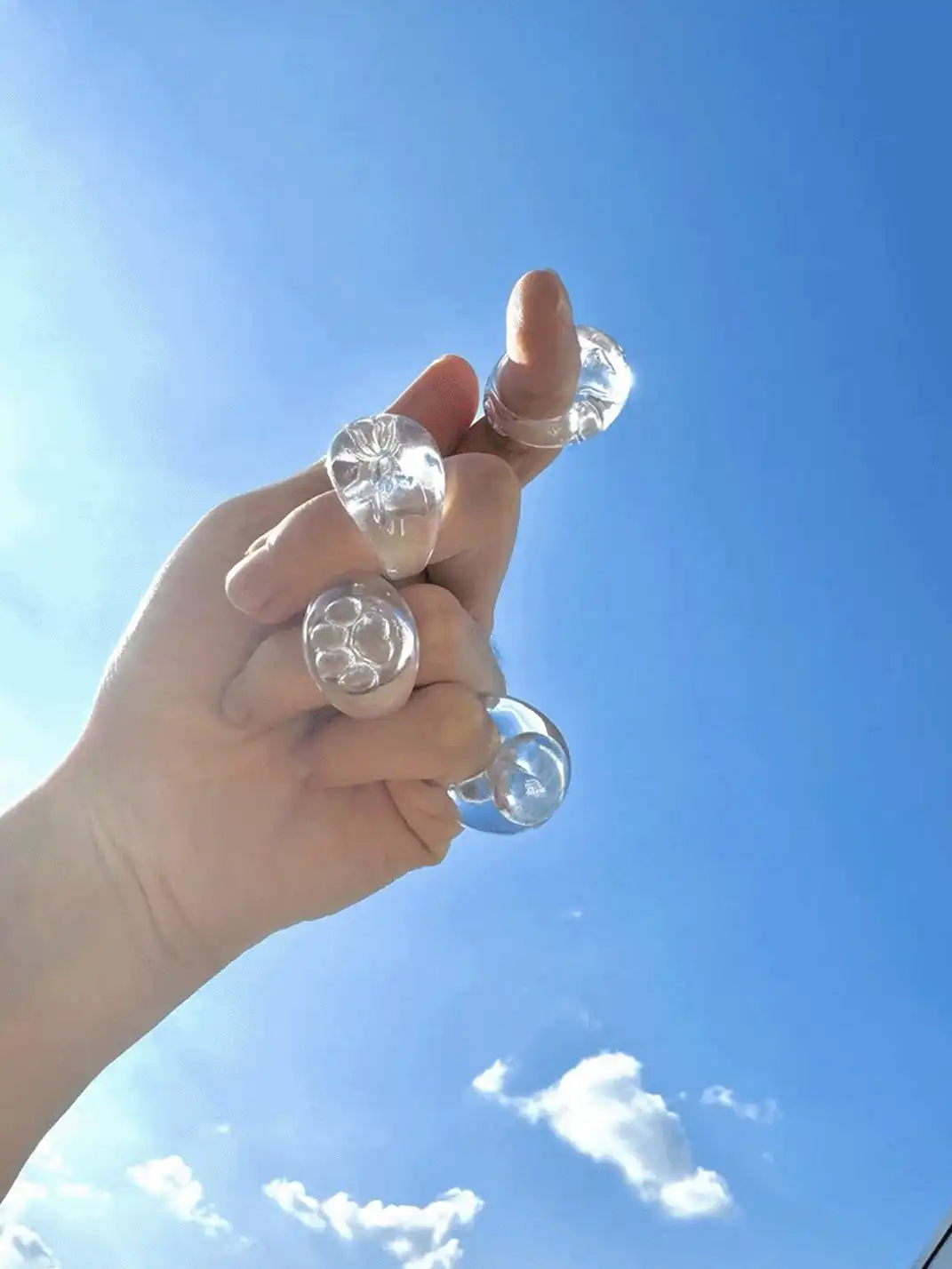 TORNADOSONG | Air Ring - Bow - Star - Heart - Cat Paw