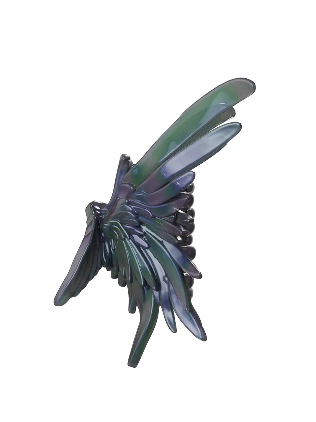 TORNADOSONG | Feather Hair Clip - Wings