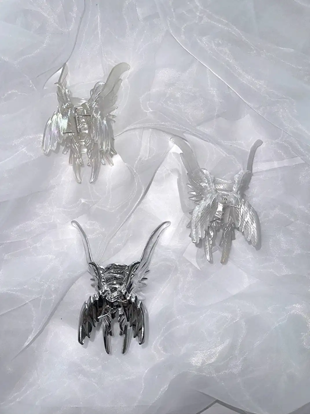 TORNADOSONG | Feather Hair Clip - Wings