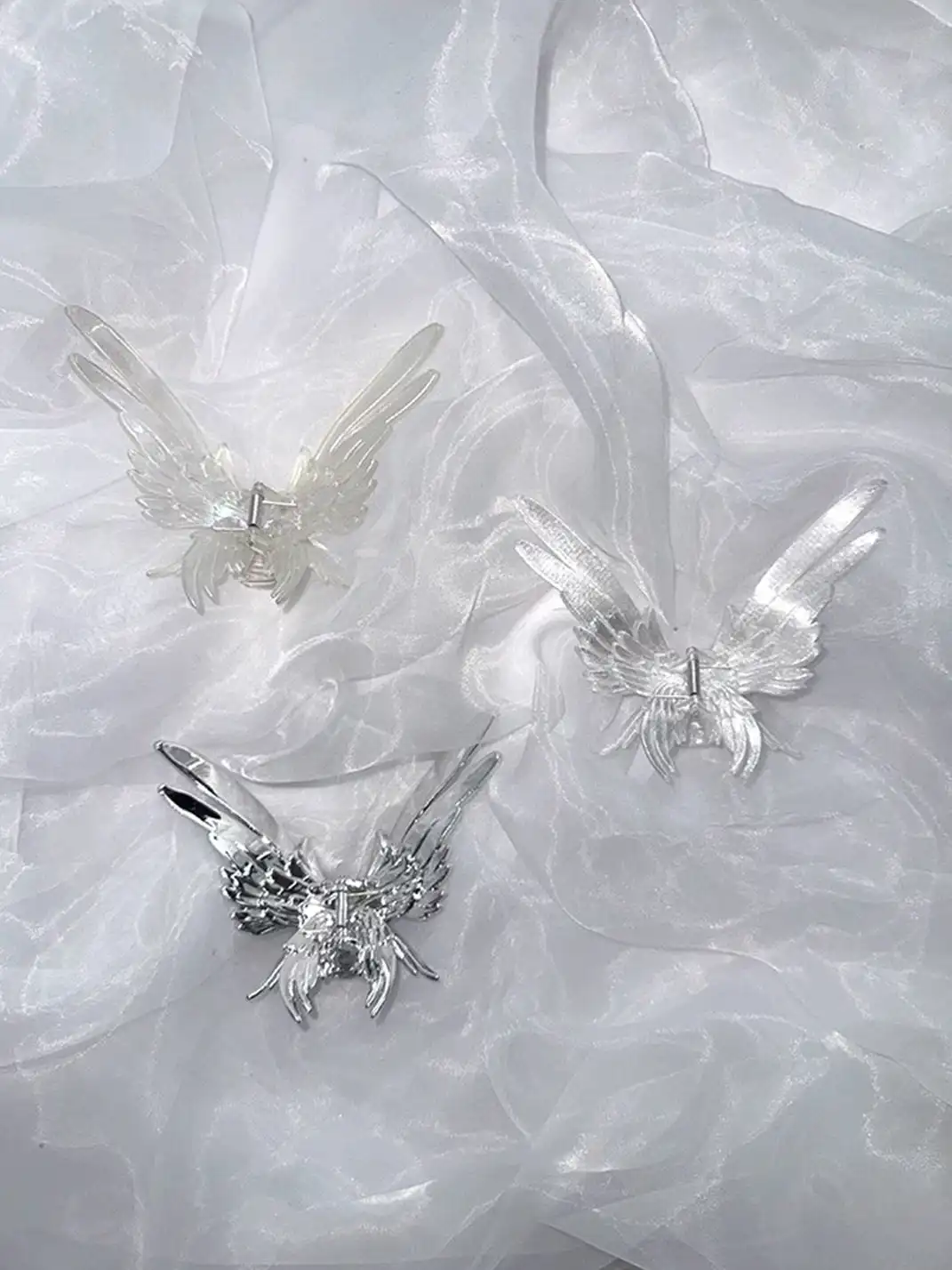 TORNADOSONG | Colorful Angel Wings Hair Clip