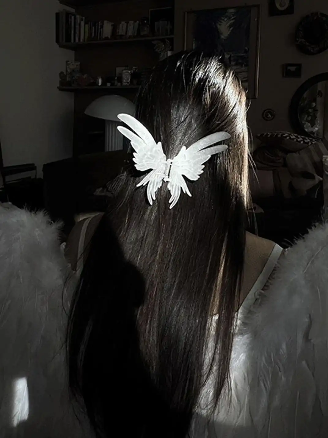 TORNADOSONG | Colorful Angel Wings Hair Clip