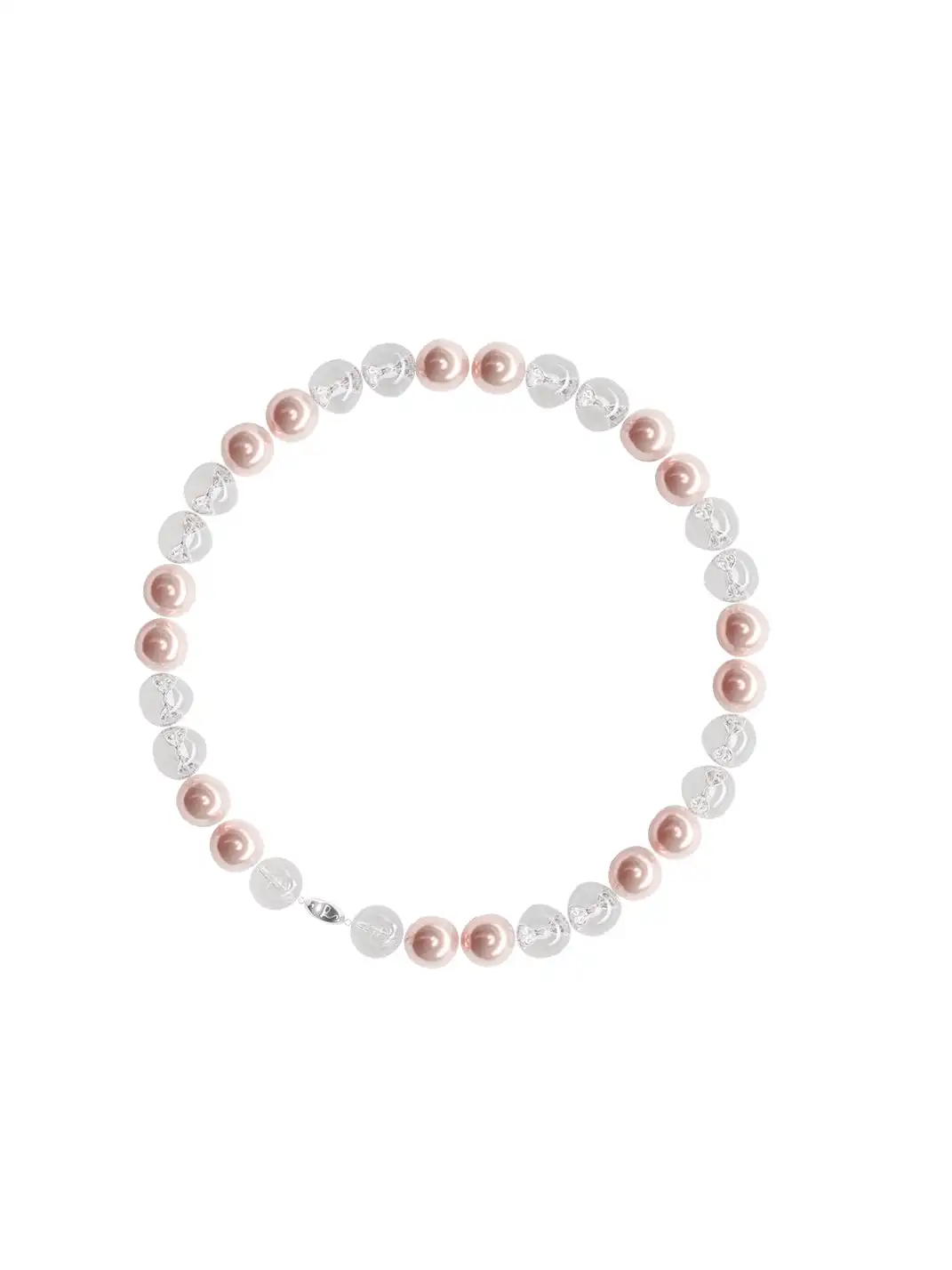 TORNADOSONG | Bow-Knot Openwork Pearl Necklace