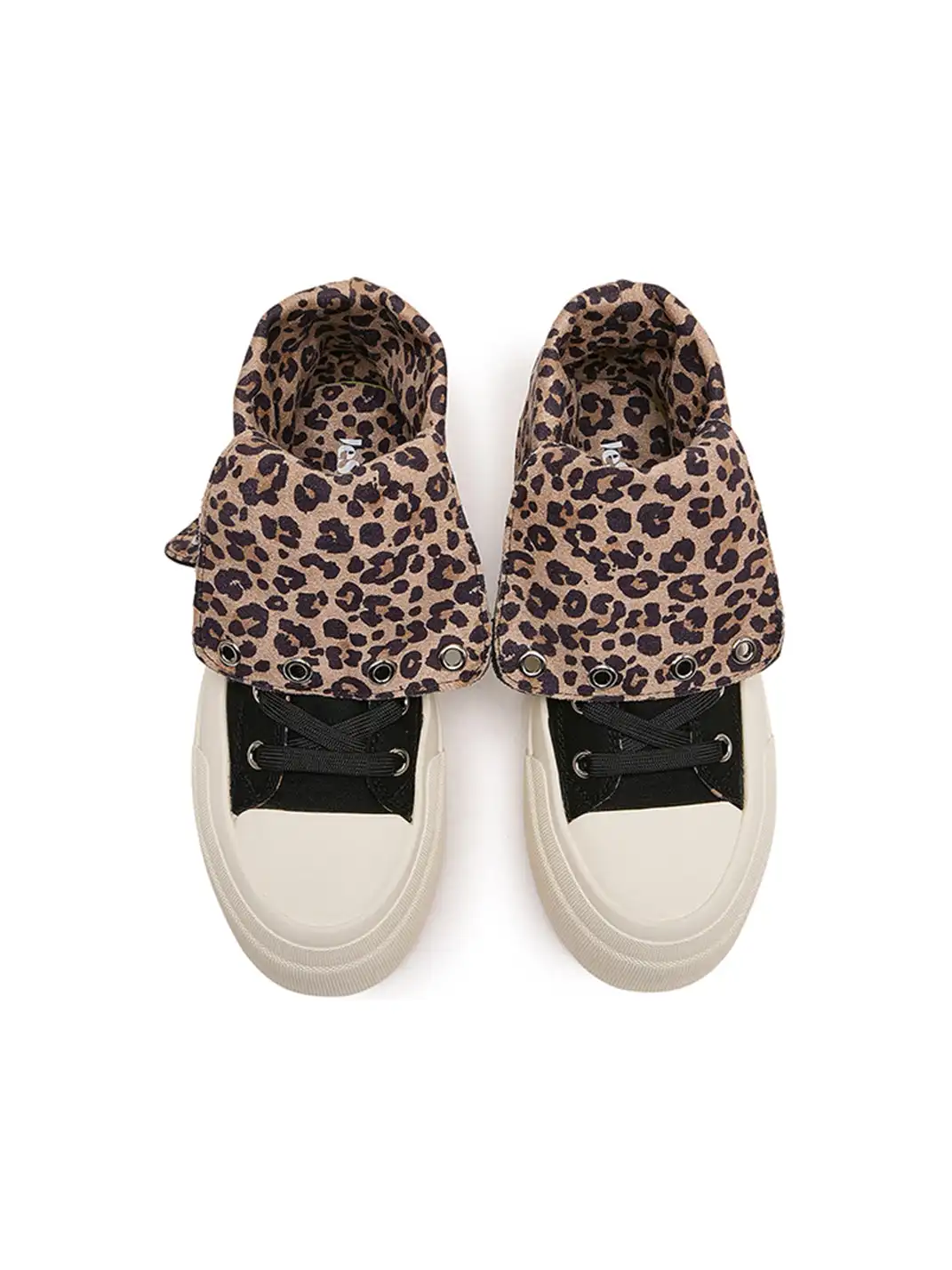 LeStream | Leopard Print Platform Sneakers