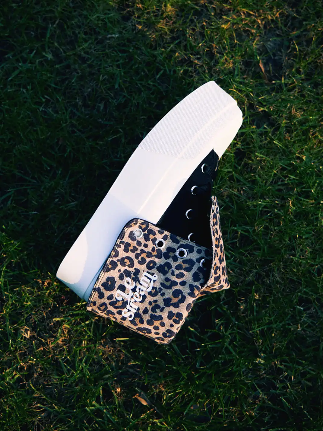 LeStream | Leopard Print Platform Sneakers