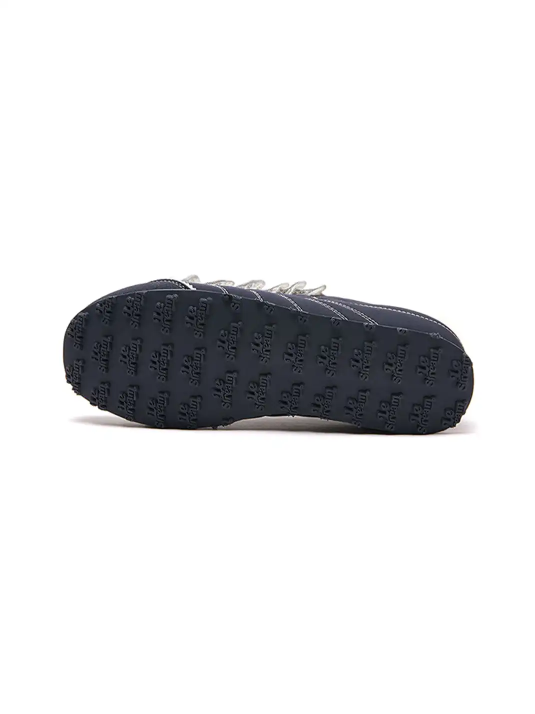 LeStream | Lace-Up Flat Shoes-Dark Blue
