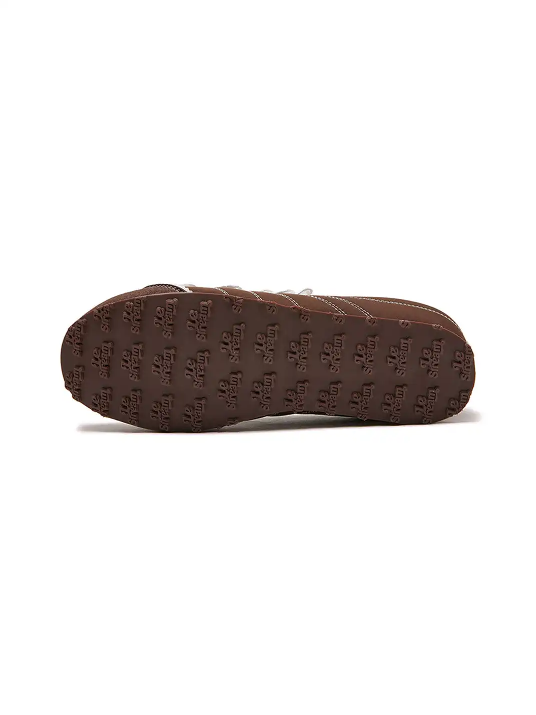 LeStream | Lace-Up Flat Shoes-Brown