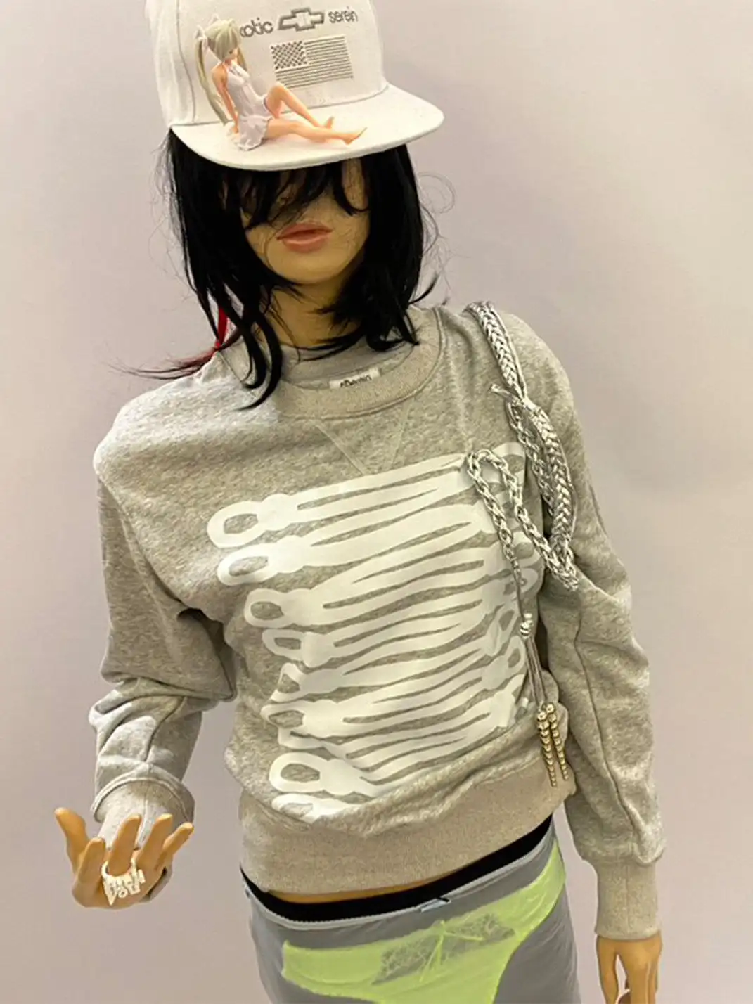 SEREINN | Anime-Style Detachable Embroidered Baseball Cap