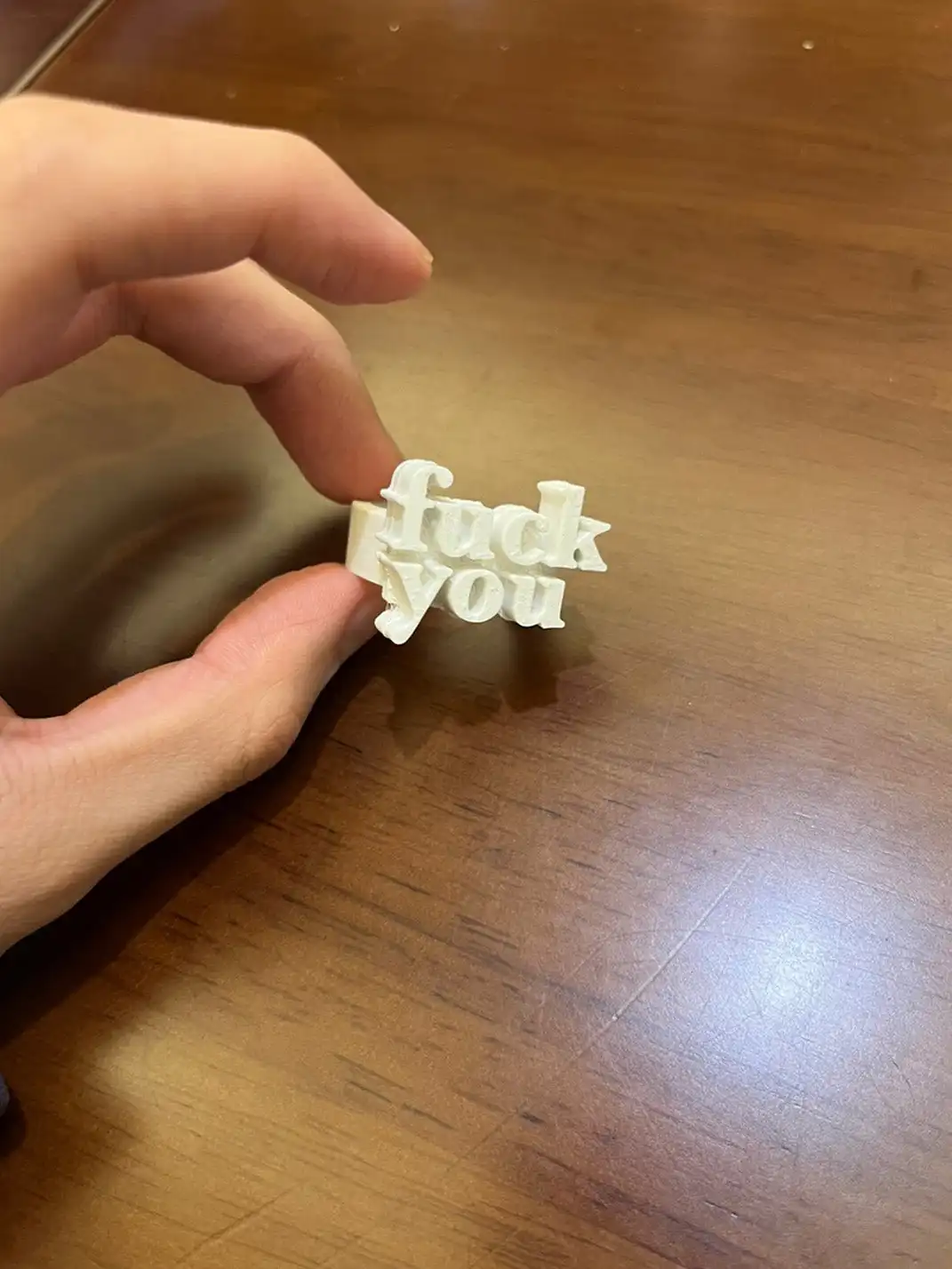 SEREINN | 3D Printed Letter Ring