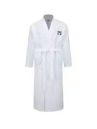 USIC | Embroidered Slipper-Shaped Pocket Bathrobe