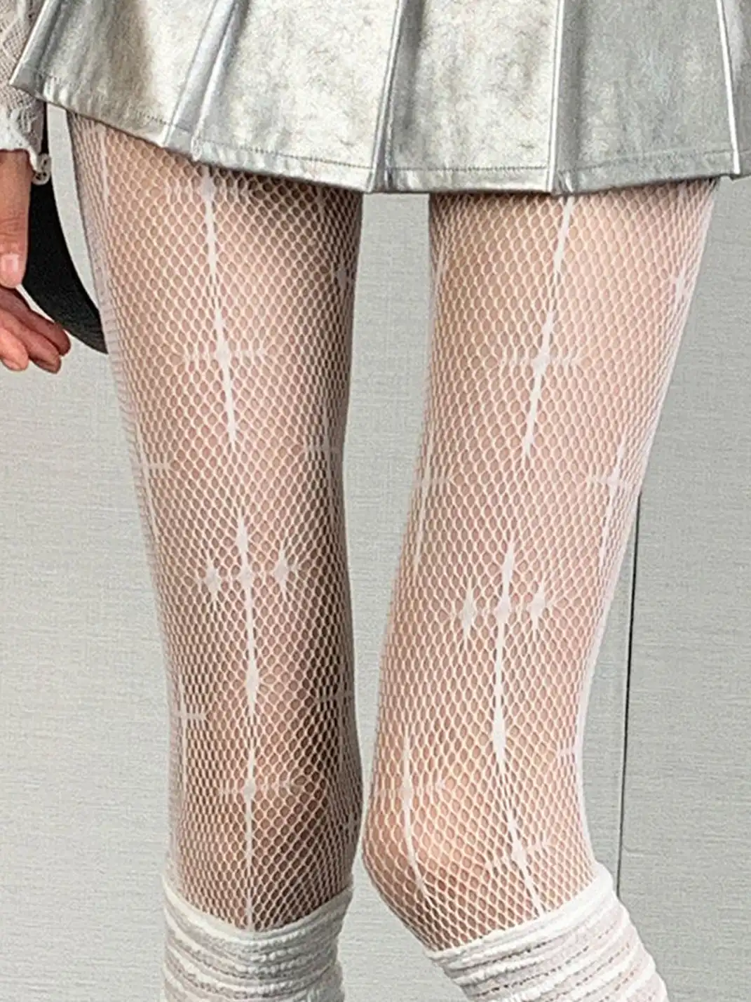 Bokior | Punk Retro Cross Fishnet Stockings