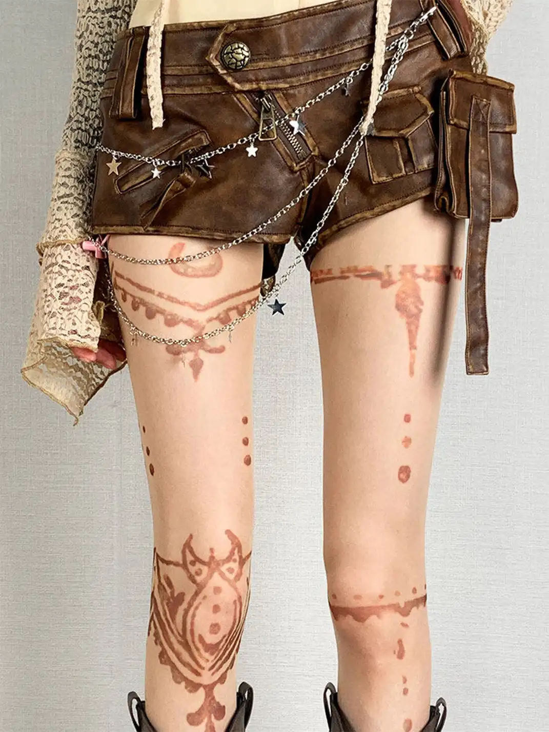 Bokior | Retro Mysterious Pattern Stockings