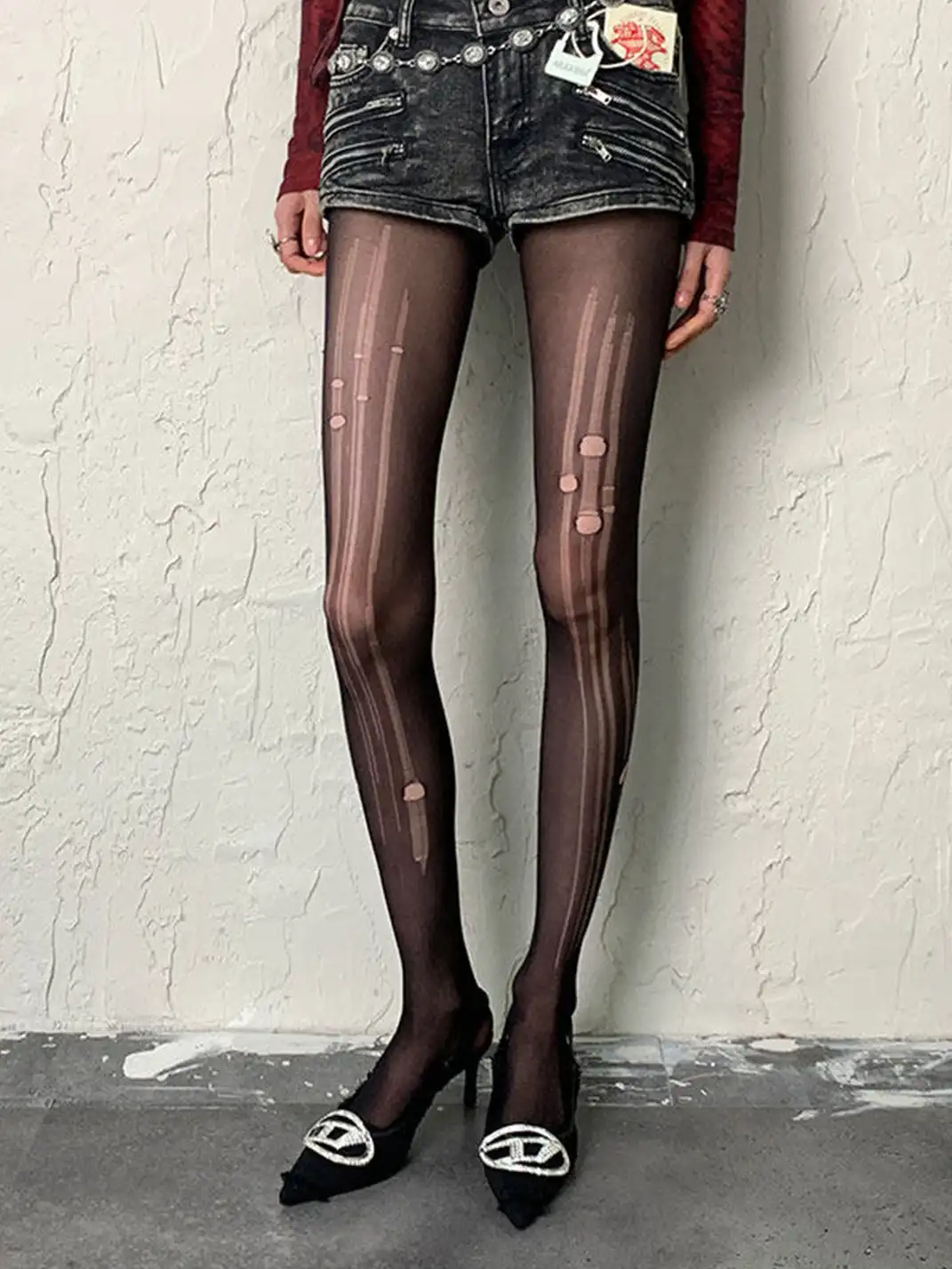 Bokior | Hand-Ripped Stockings