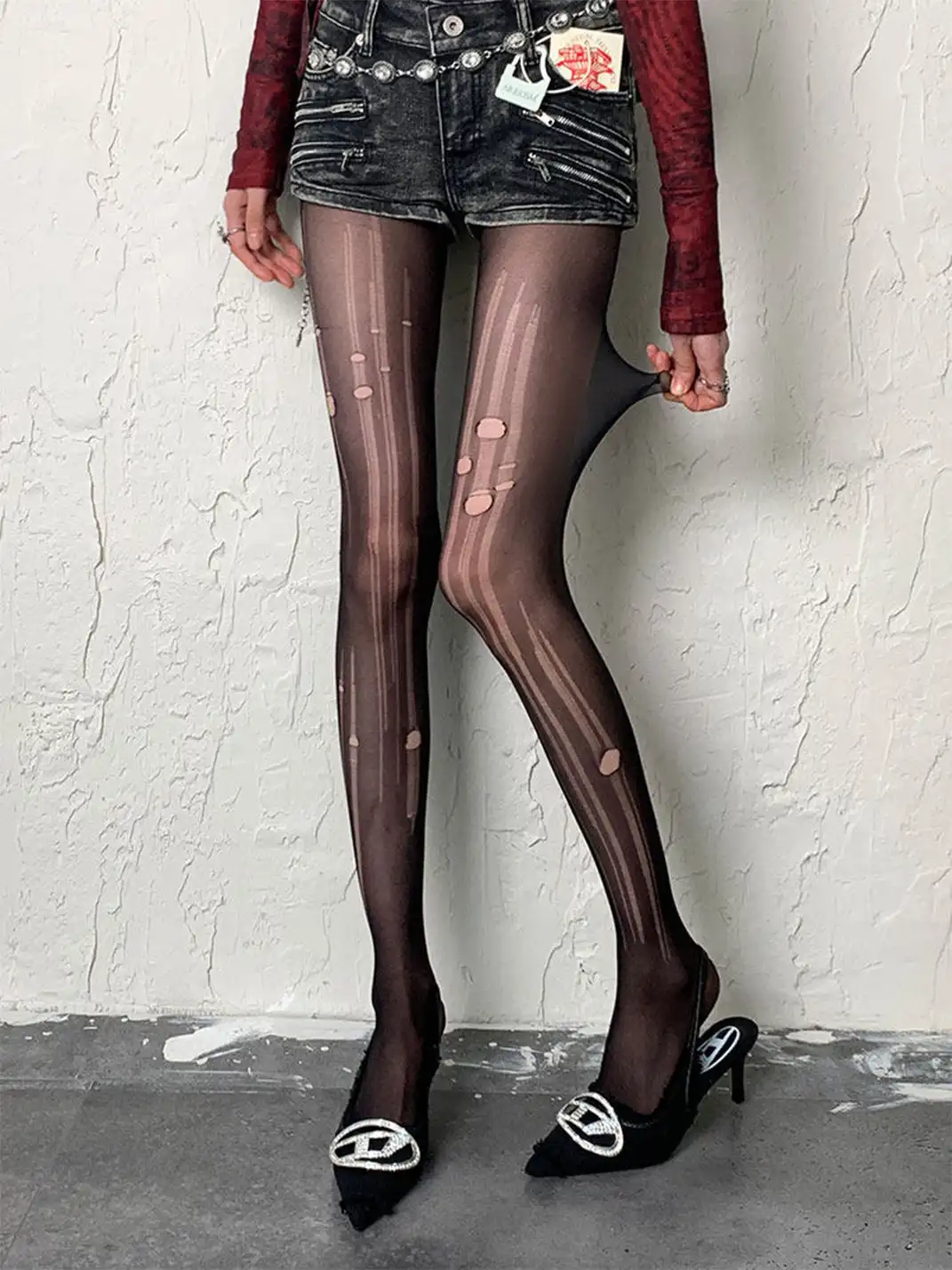 Bokior | Hand-Ripped Stockings