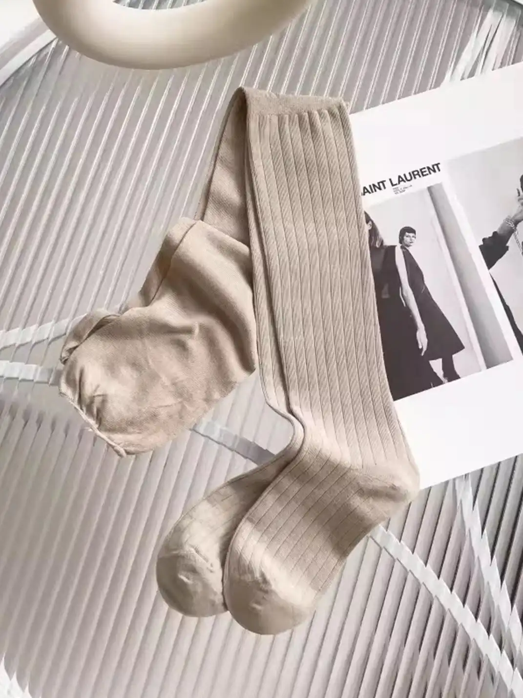 Bokior | Lazy Slouch Over-the-Knee Socks