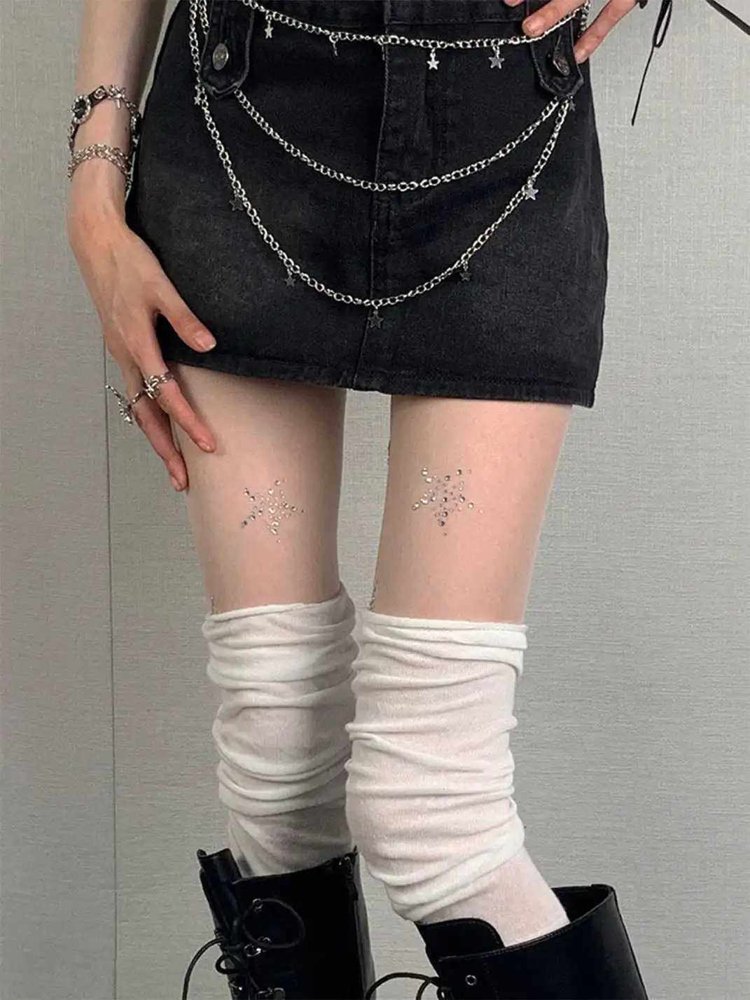 Bokior | Lazy Slouch Over-the-Knee Socks