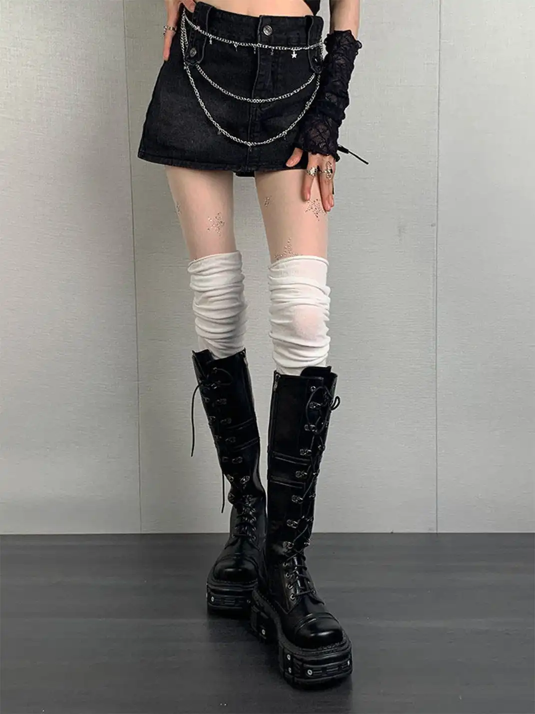Bokior | Lazy Slouch Over-the-Knee Socks