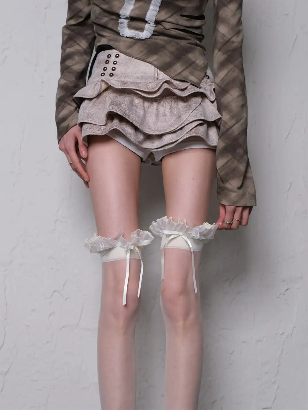 Bokior | Lace-Trimmed Subculture Stockings
