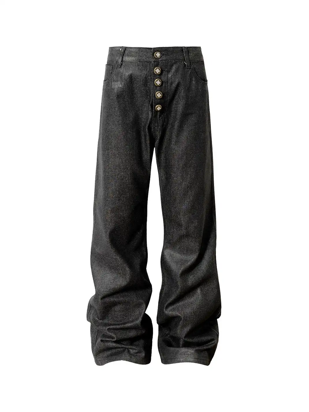 YADcrew | Five-Button Waxed Jeans
