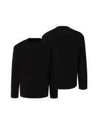 YADcrew | Logo Stretch Slim Fit Long Sleeve T-Shirt