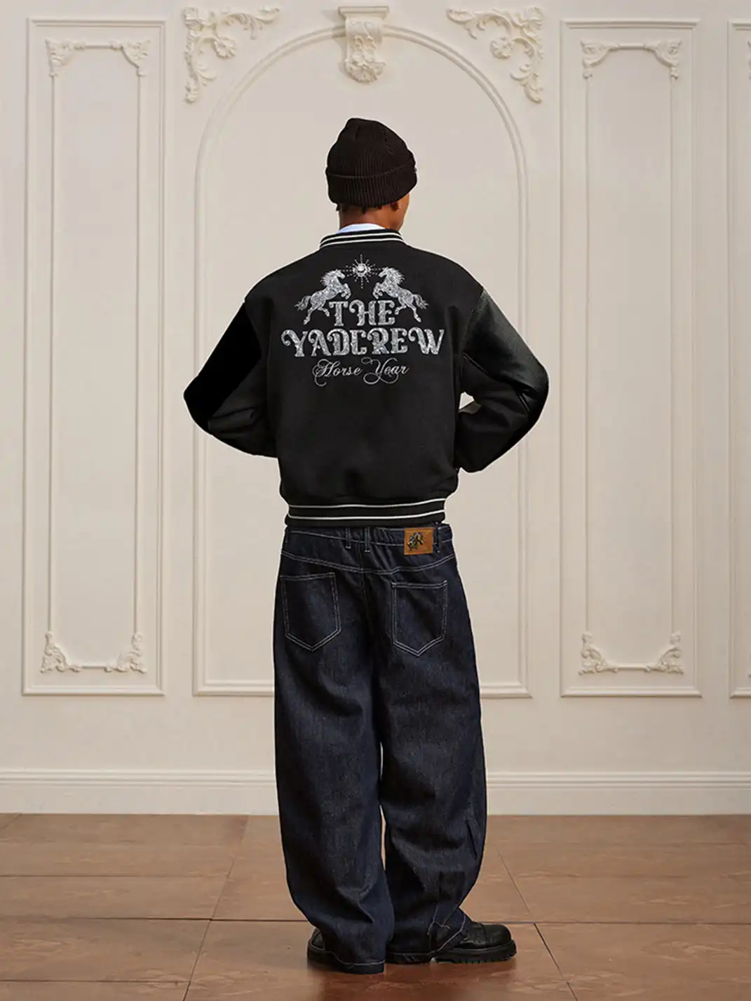 YADcrew | Heavyweight Double-Waist Button Jeans