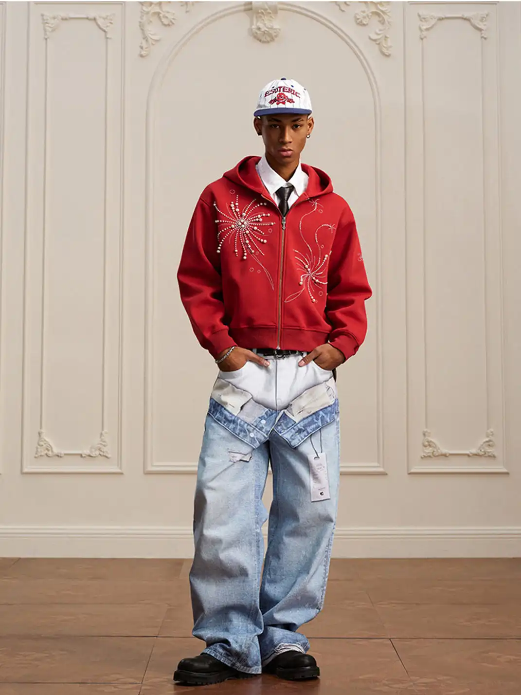 YADcrew | 3D Printed Abstract Jeans