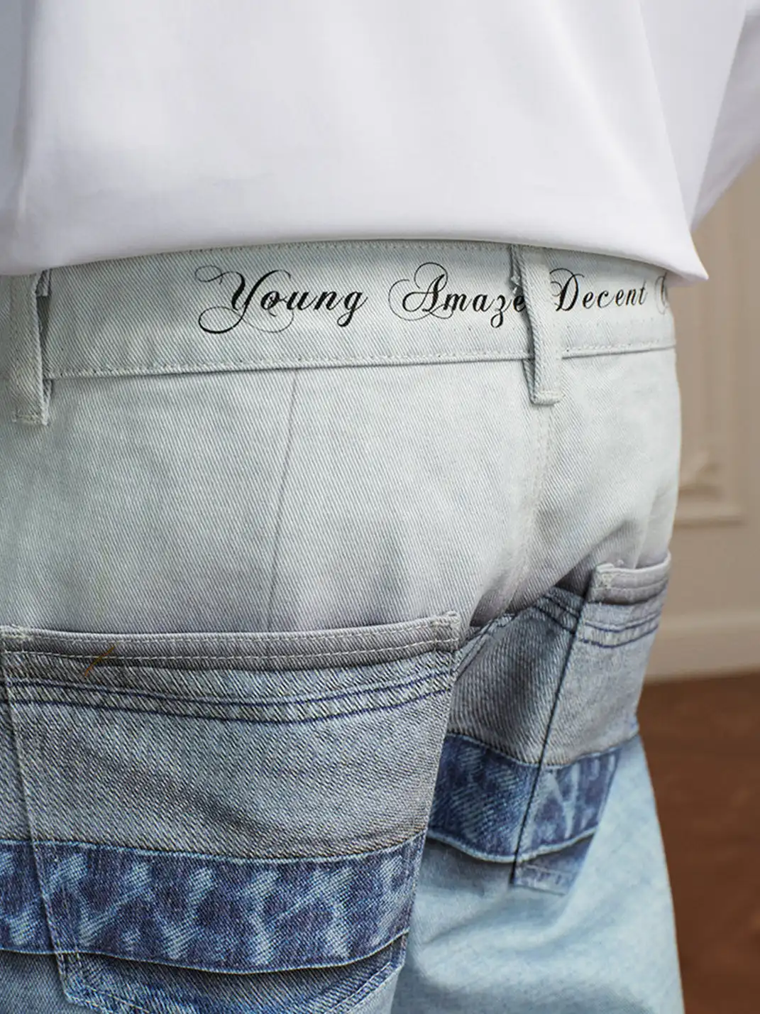 YADcrew | 3D Printed Abstract Jeans