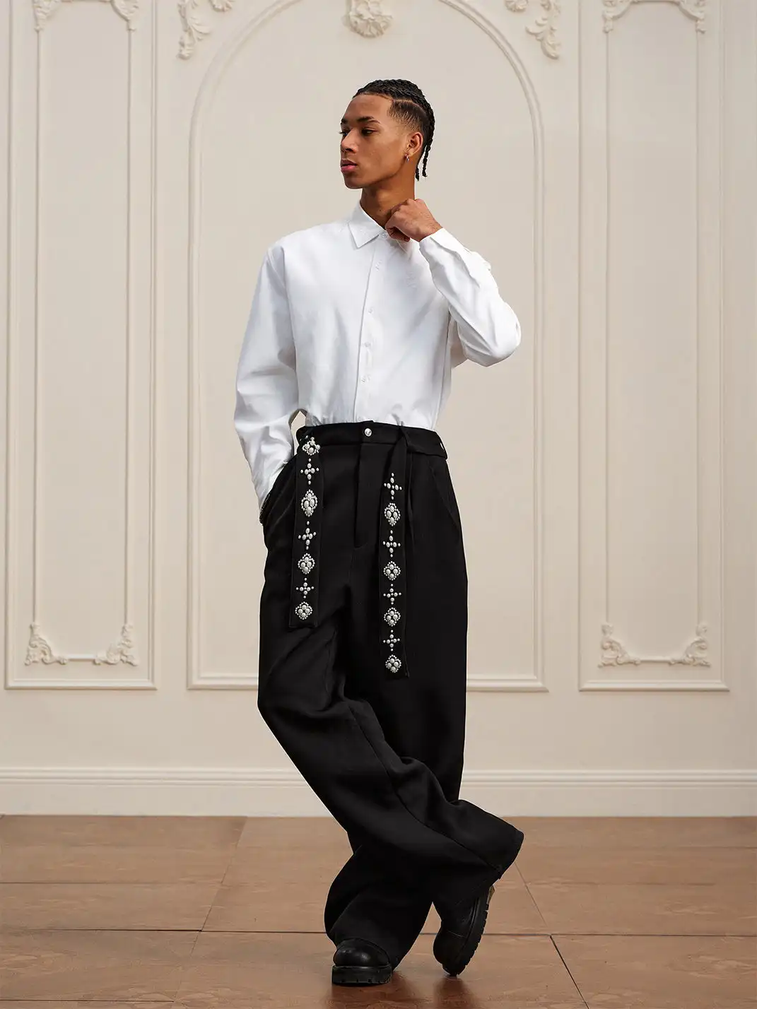 YADcrew | Pearl Suit Pants