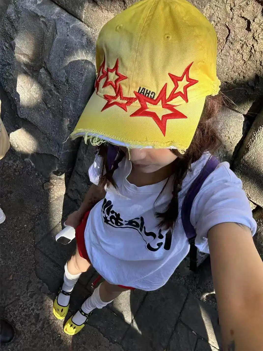 CHAI | Five-Pointed Yellow Baseball Cap