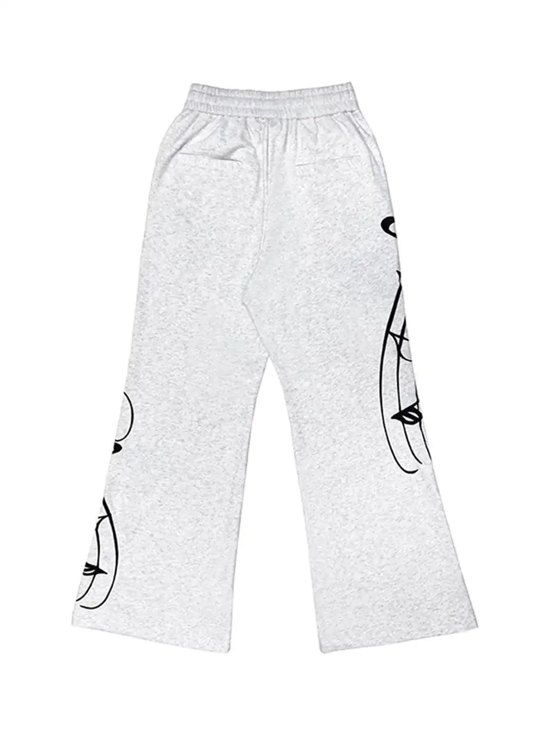 CHAI | Sheet Music Embroidered Sweatpants