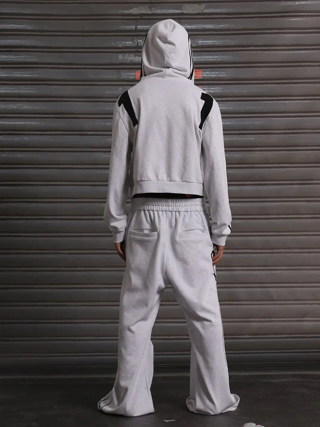 CHAI | Sheet Music Embroidered Sweatpants