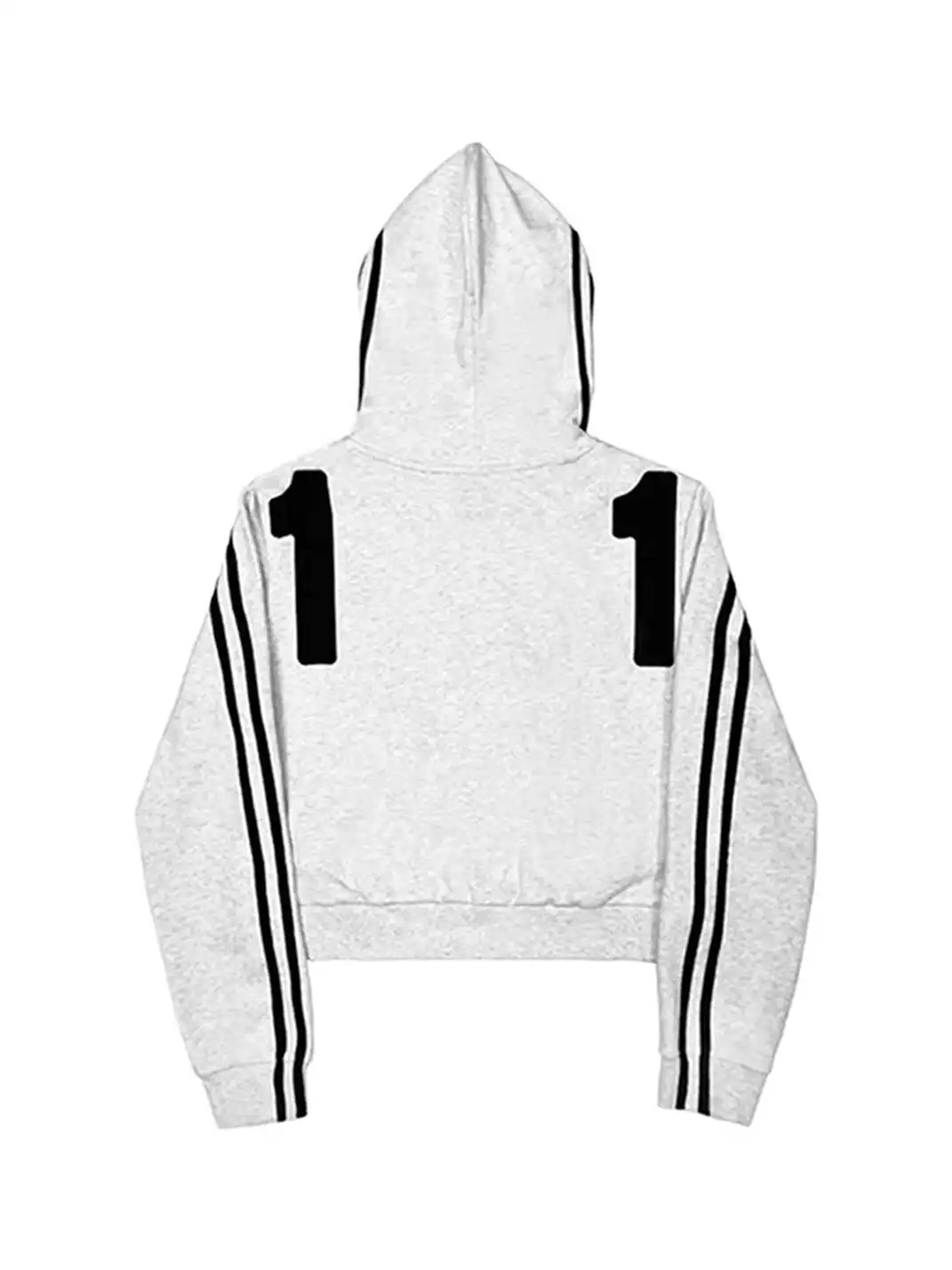 CHAI | Embroidered Street Appliqué Hooded Sweatshirt