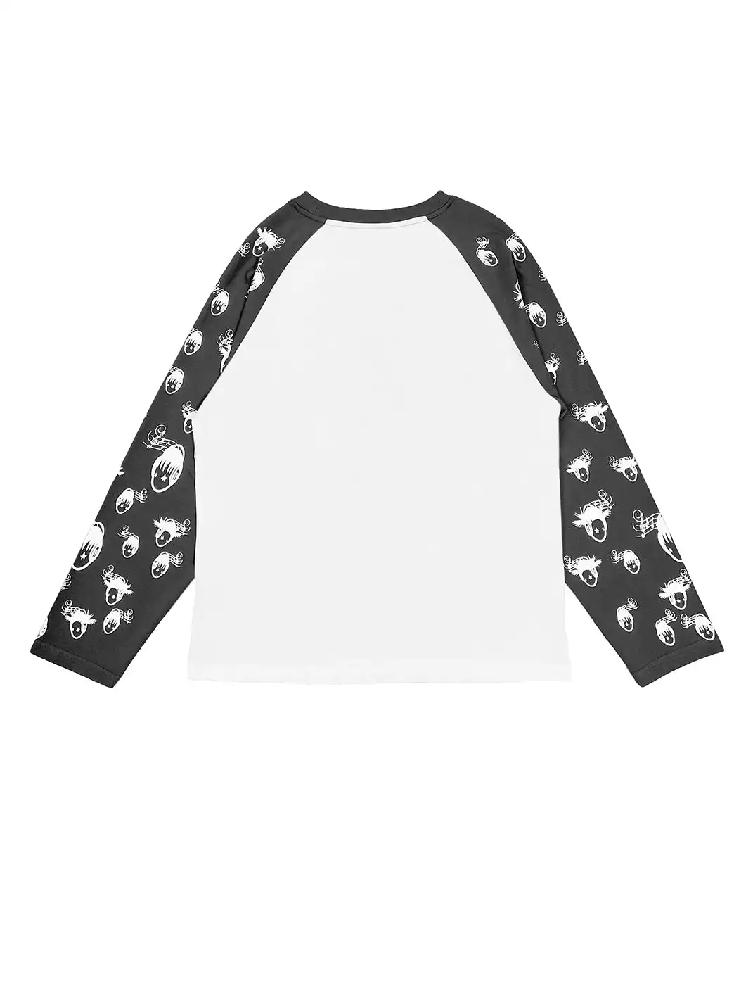 CHAI | Musical Note Portrait Print Long-Sleeved T-Shirt