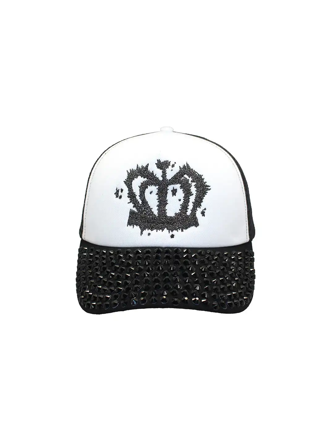 CHAI | Crown Metal Wire Embroidered Beaded Cap