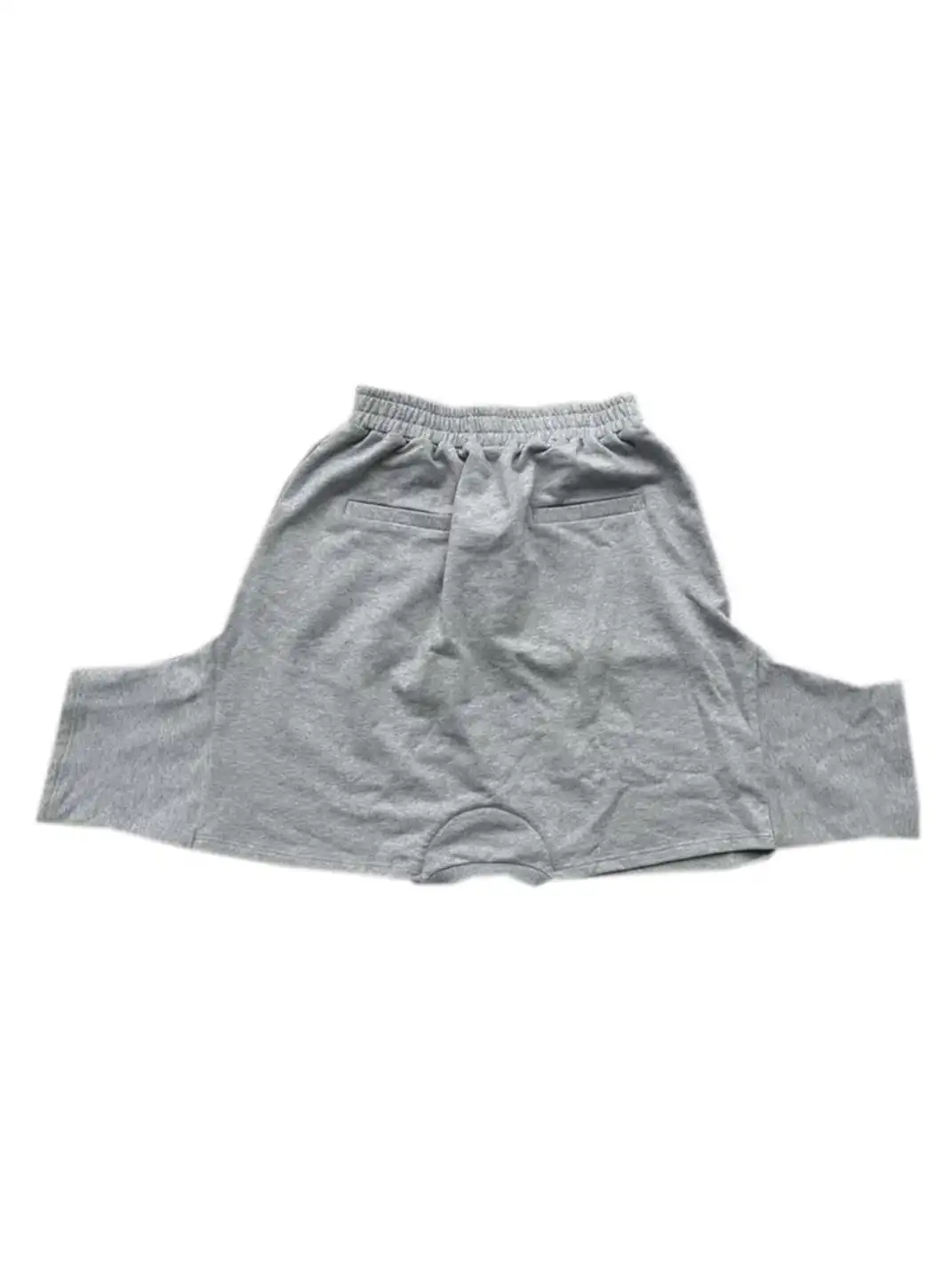 CHAI | Reversed Short-Sleeved Deconstructed Printed Sweatpants