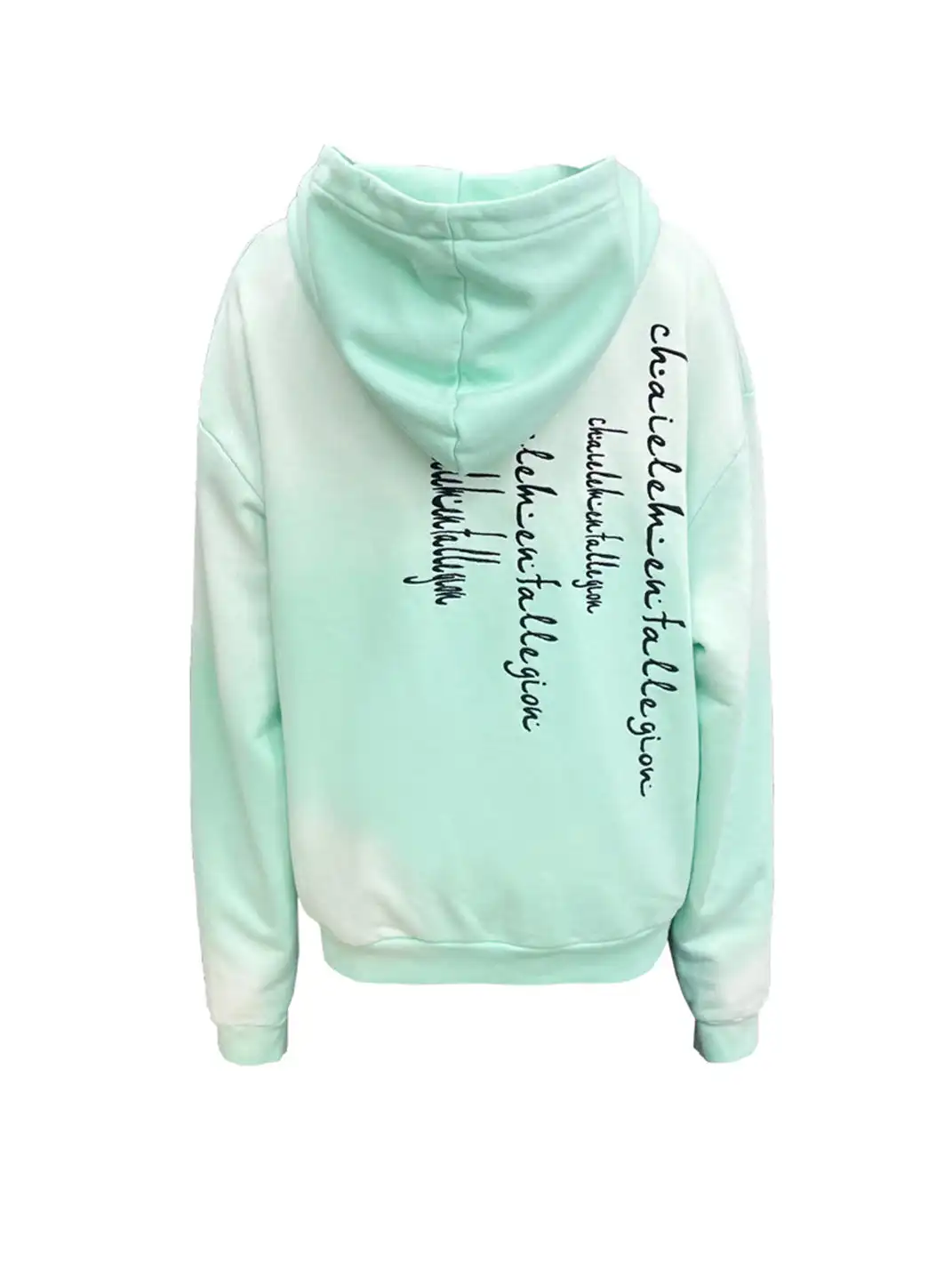 CHAI | Embroidered Print Hoodie
