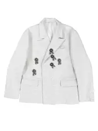 CHAI | Medal-Lined Blazer