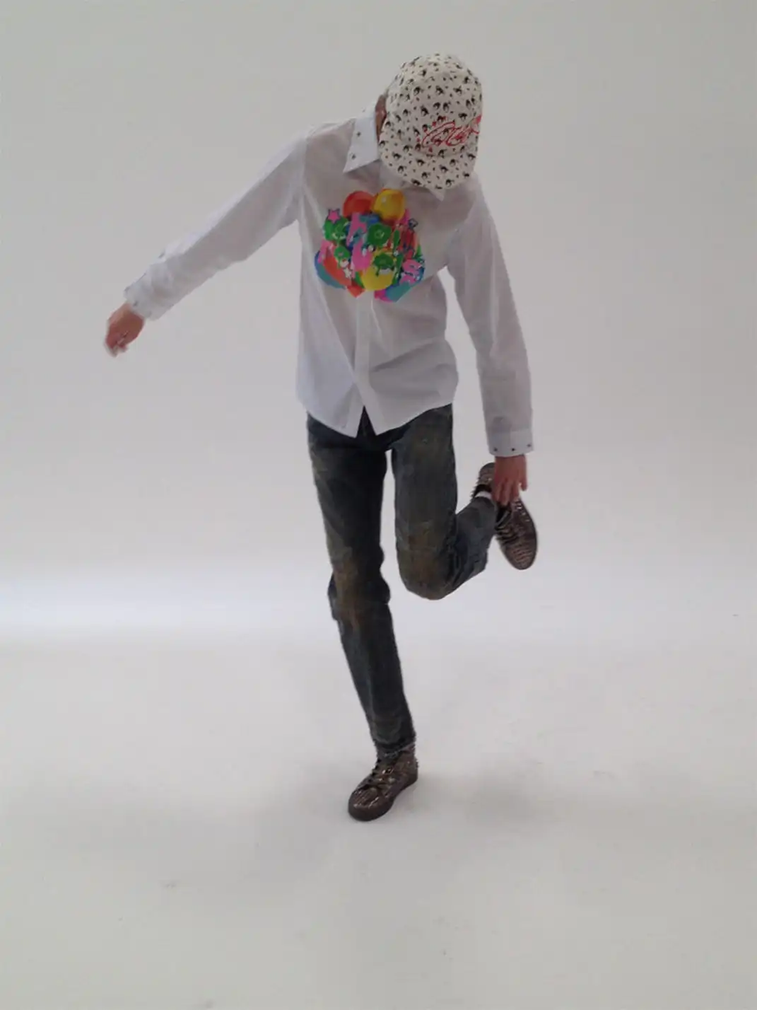CHAI | Fun Party Print Long-Sleeve Shirt