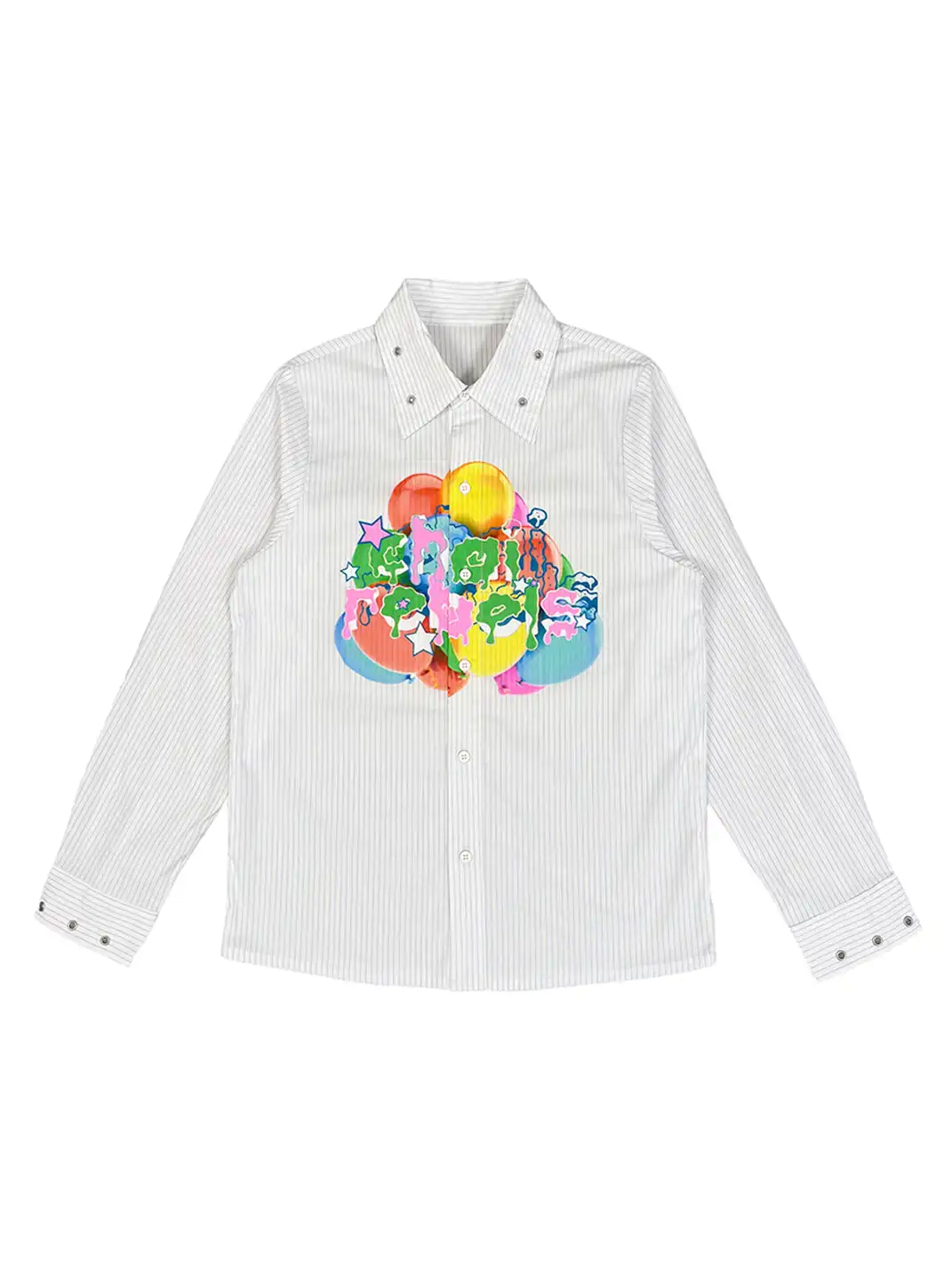 CHAI | Fun Party Print Long-Sleeve Shirt