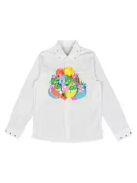 CHAI | Fun Party Print Long-Sleeve Shirt