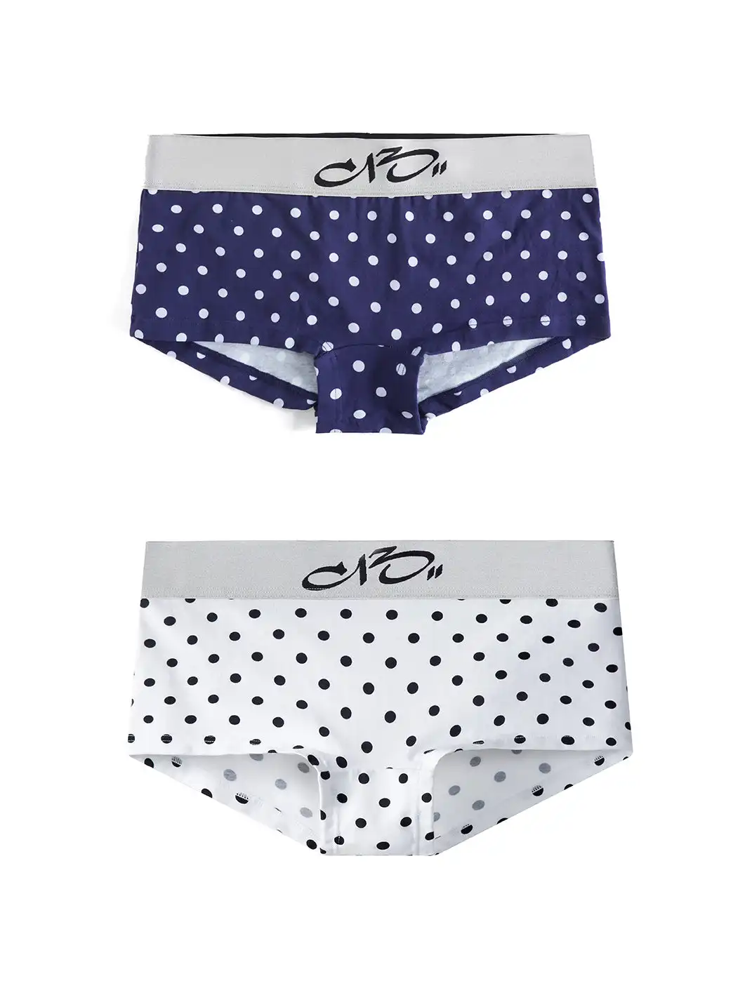 CIRCLECUSTOM丨Polka Dot Printed Cotton Boxer Briefs